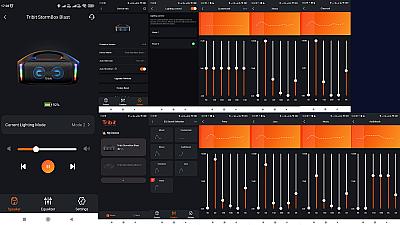 Tribit App - Übersicht