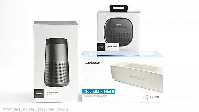 Bose SoundLink Mini II, SoundLink Micro und SoundLink Revolve im Vergleich 8