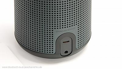 Bose SoundLink Revolve Anschlüsse