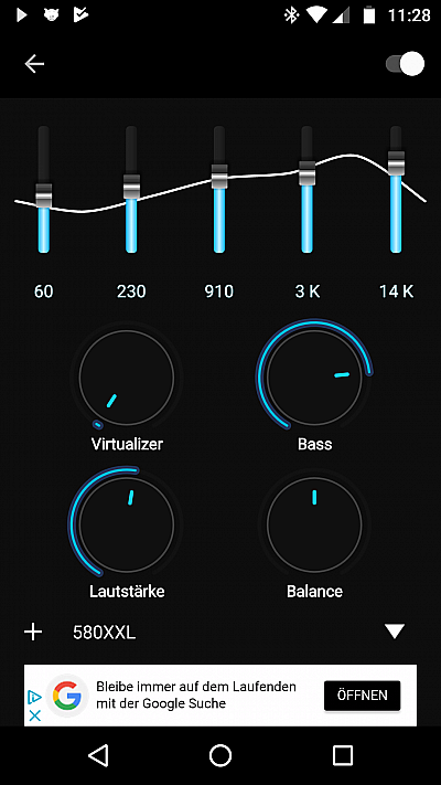 SWISSTONE BX 580 XXL Equalizer