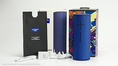 Lieferumfang des Megaboom 3
