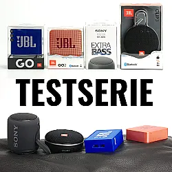 Jbl GO, JBL GO 2, JBL CLip 3 und SONY SRS XB10 - Testserie