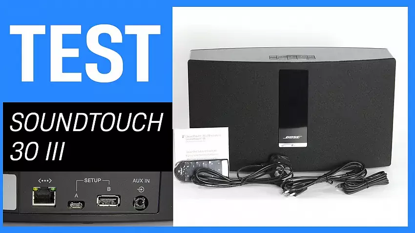Bose SoundTouch 30 III im Test | Bluetooth-Lautsprecher Test