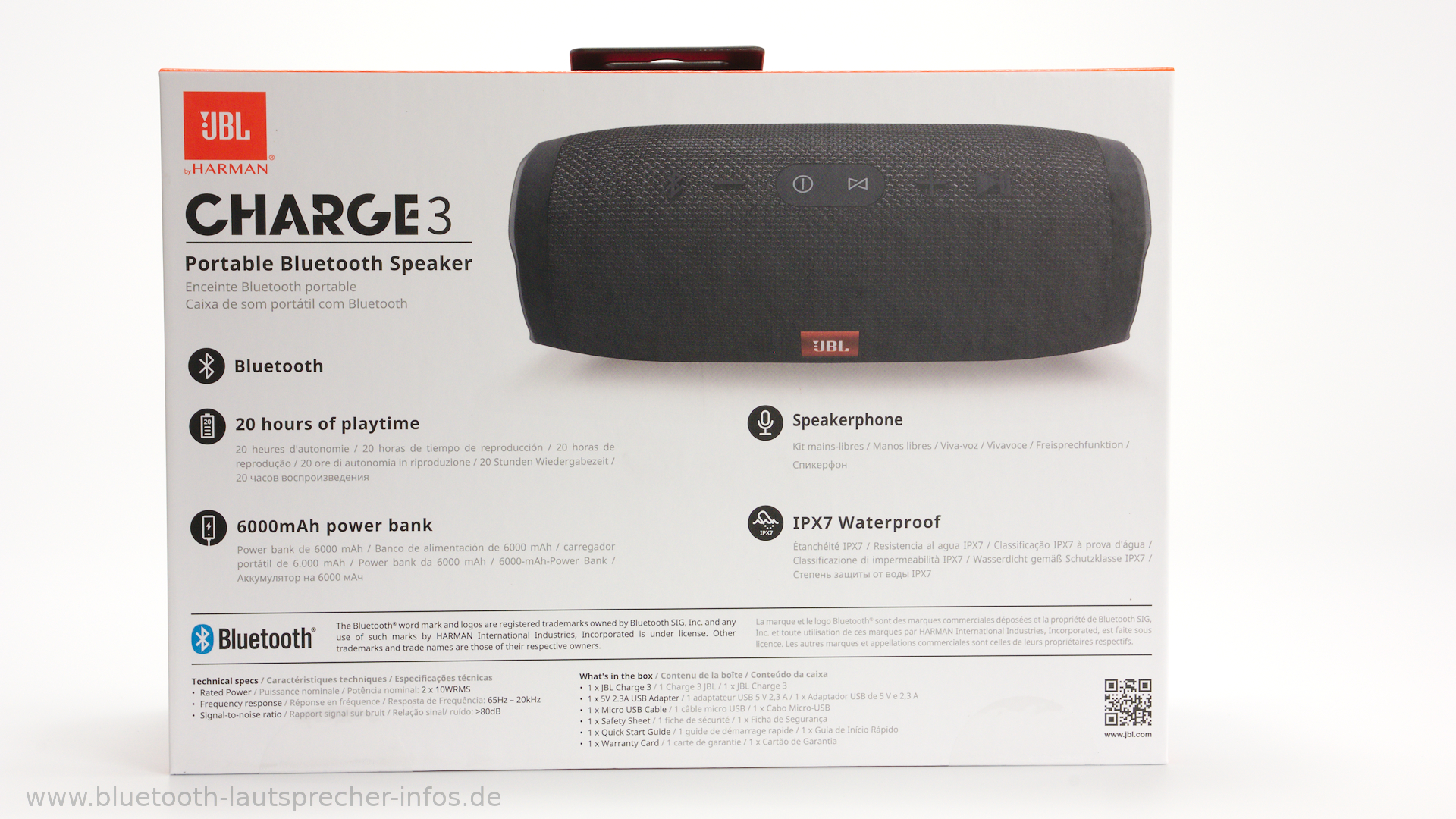 Unterschied jbl charge 3 und charge 4